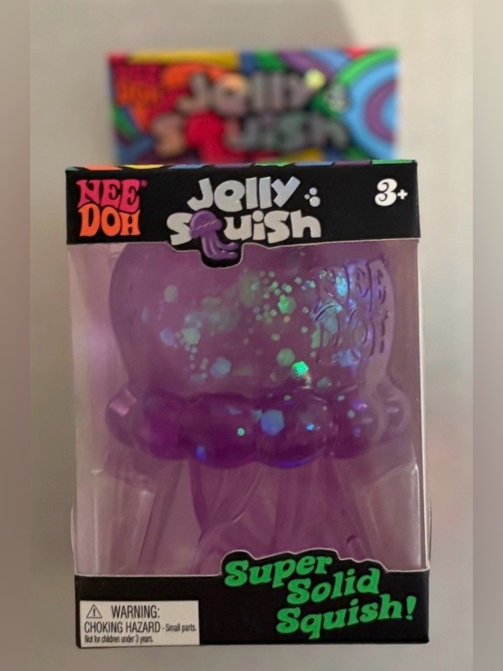 Jellyfish Squish Purple Super Solid Squish Toy